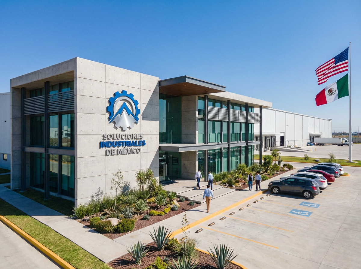 Oficina de empresa manufacturera mexicana modernizada con tecnología Cetrix